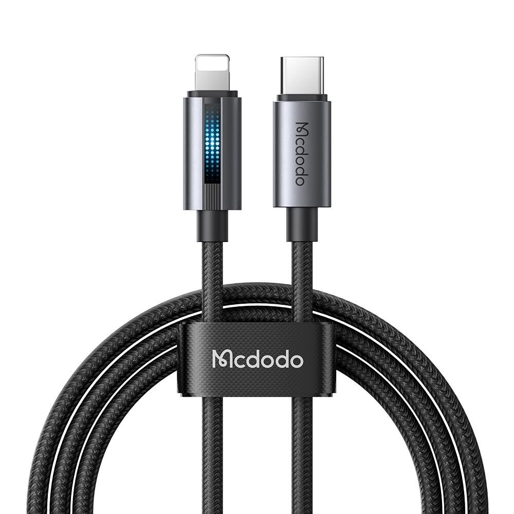 Mcdodo Ca-5710 Pd 36w Type-C To Lightning Hızlı Şarj Kablosu 1.2m - Siyah