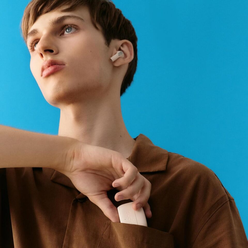 Sudio E3 Kulakiçi Kulaklık BT  The Hybrid ANC Beyaz