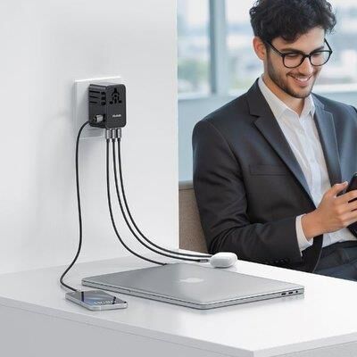 MCDODO CP-6140 100w 3c1a
Universal Seyahat Adaptörü Type-c To Type-c Kablolu