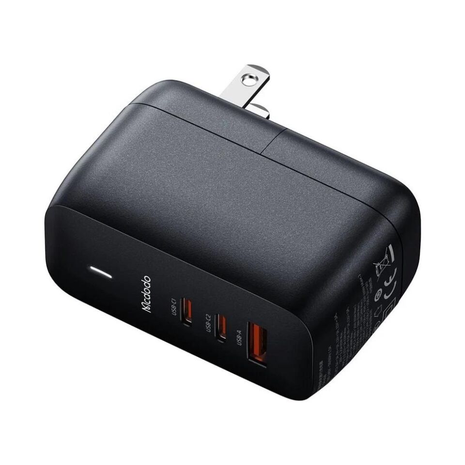 MCDODO CH-8442 70w GaN 3.0
Dual Type-c + USB Universal Seyahat Şarj Seti
