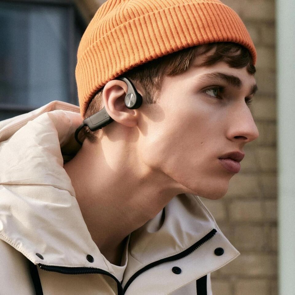 Sudio B2 Flex Fit Kablosuz Bluetooth Kemik İletimli Kulaklık Siyah