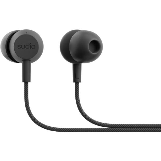 Sudio V3 Type-C Girişli Kulakiçi Kulaklık Siyah