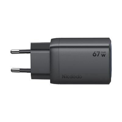 MCDODO CH-0970 GaN Serisi 67w
2c1a Mini GaN Şarj Cihazı eu Plug  Siyah