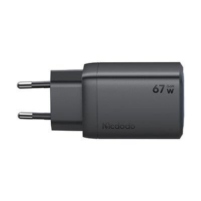 MCDODO CH-0970 GaN Serisi 67w
2c1a Mini GaN Şarj Cihazı eu Plug  Siyah