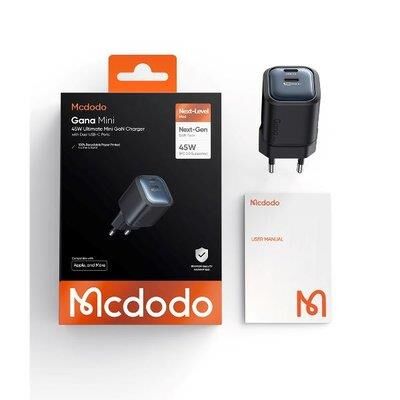 MCDODO CH-1000 GaN Serisi 45w
2c Mini GaN Şarj Cihazı – Siyah