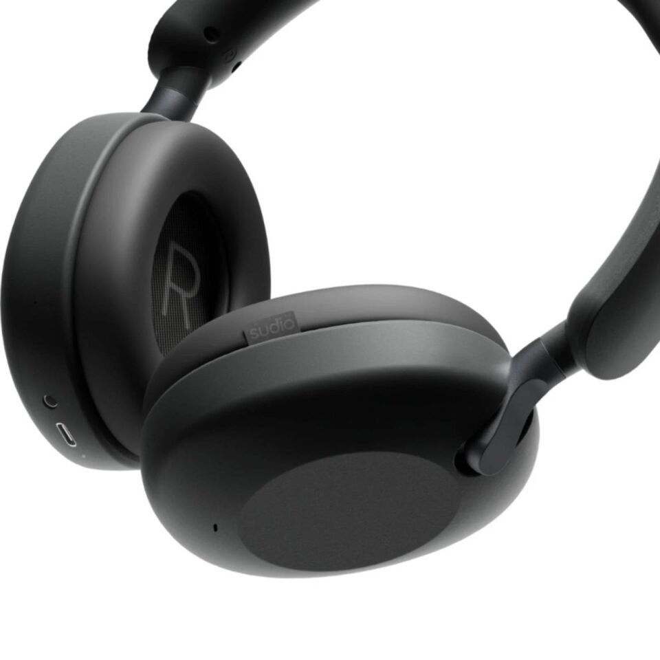 Sudio K2 Pro Hybrid ANC  Wireless Bluetooth Kulaküstü Kulaklık Siyah