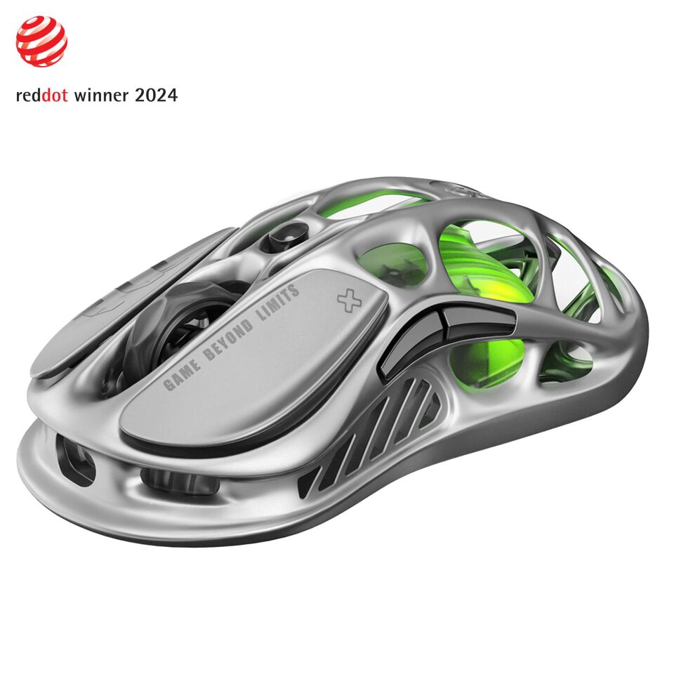Gravastar Mercury M1 Pro Gri Süper Hafif Kablosuz Gaming Mouse