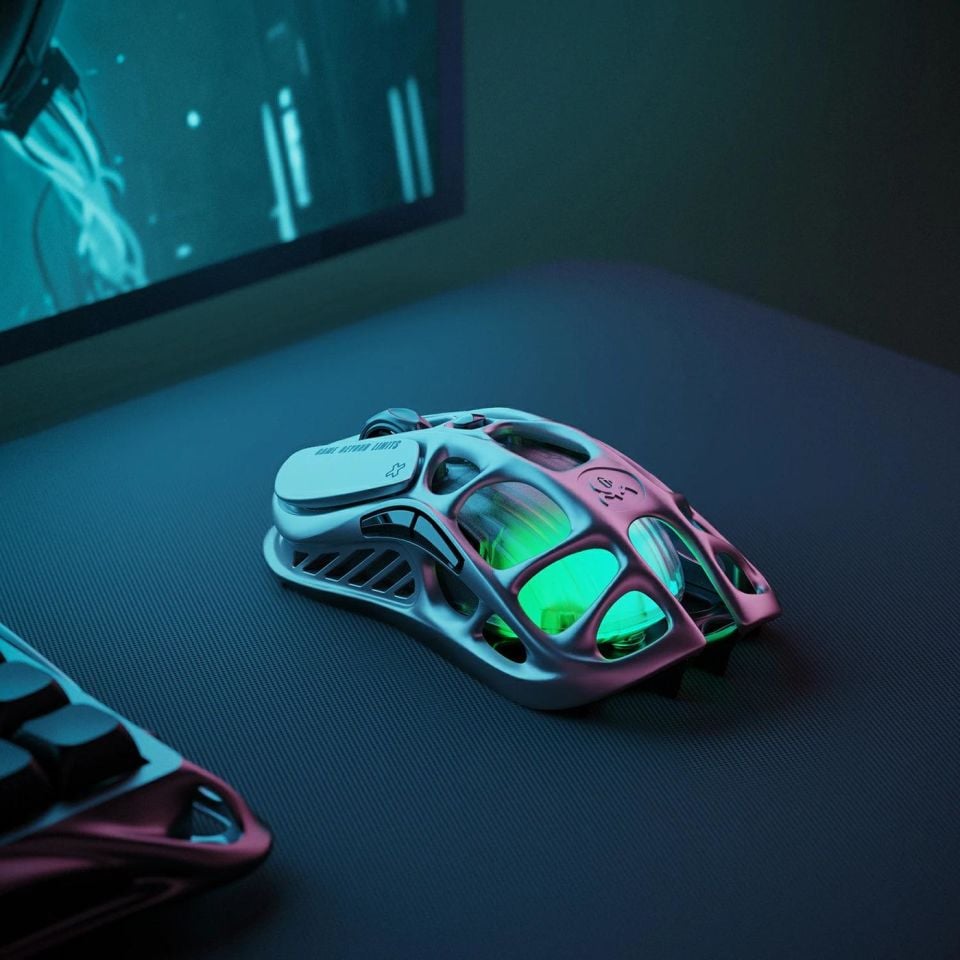 Gravastar Mercury M1 Pro Gri Süper Hafif Kablosuz Gaming Mouse