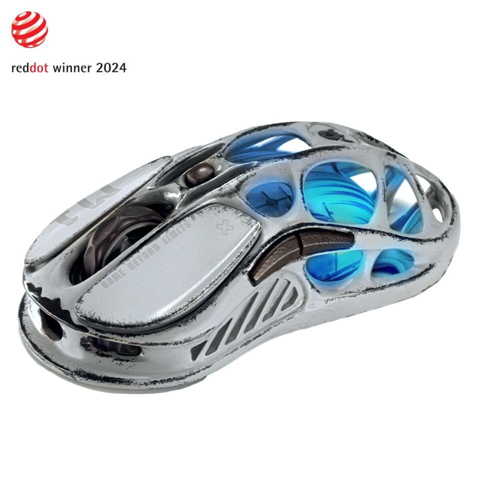 Gravastar Mercury M1 Pro Gri Özel Seri Süper Hafif Kablosuz Gaming Mouse