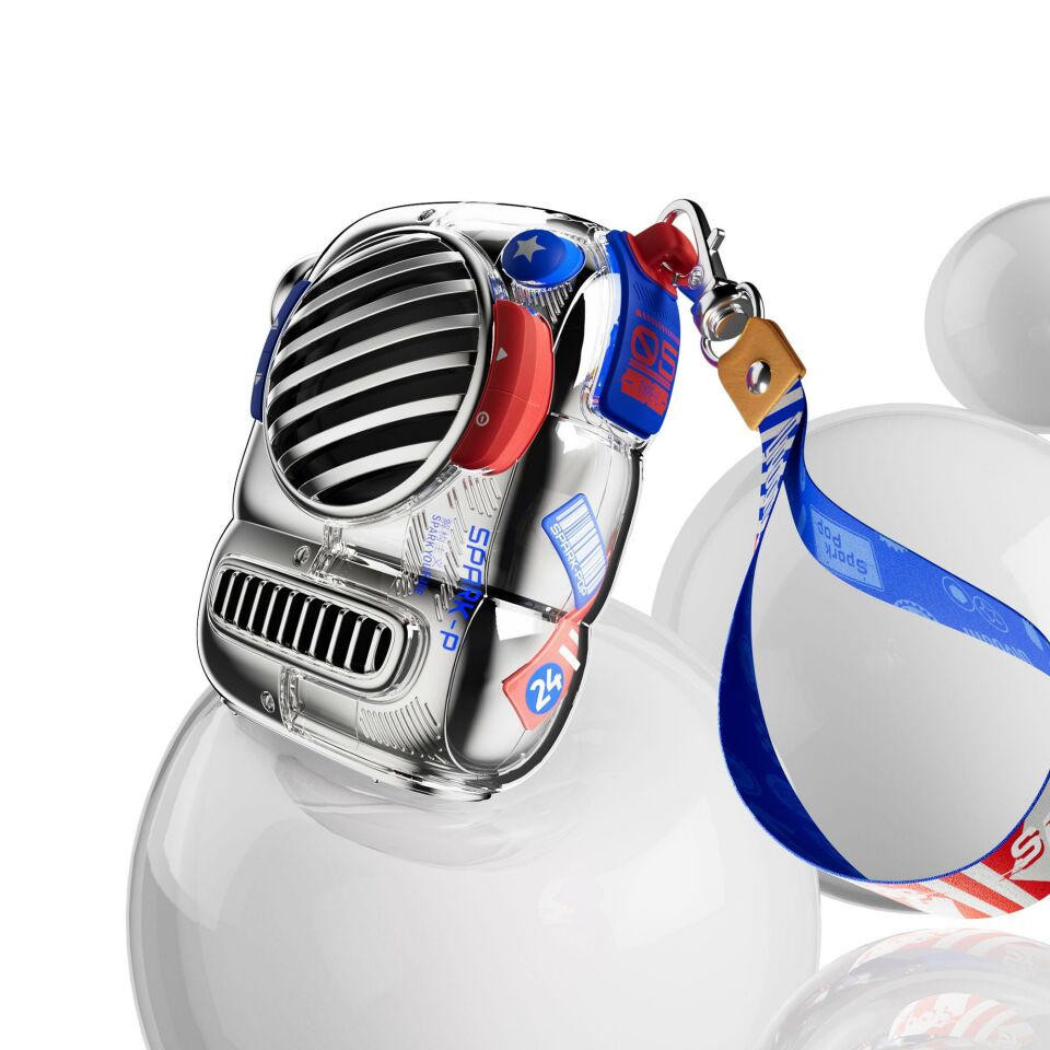 Divoom Spark Pop Bluetooth Hoparlör Mavi