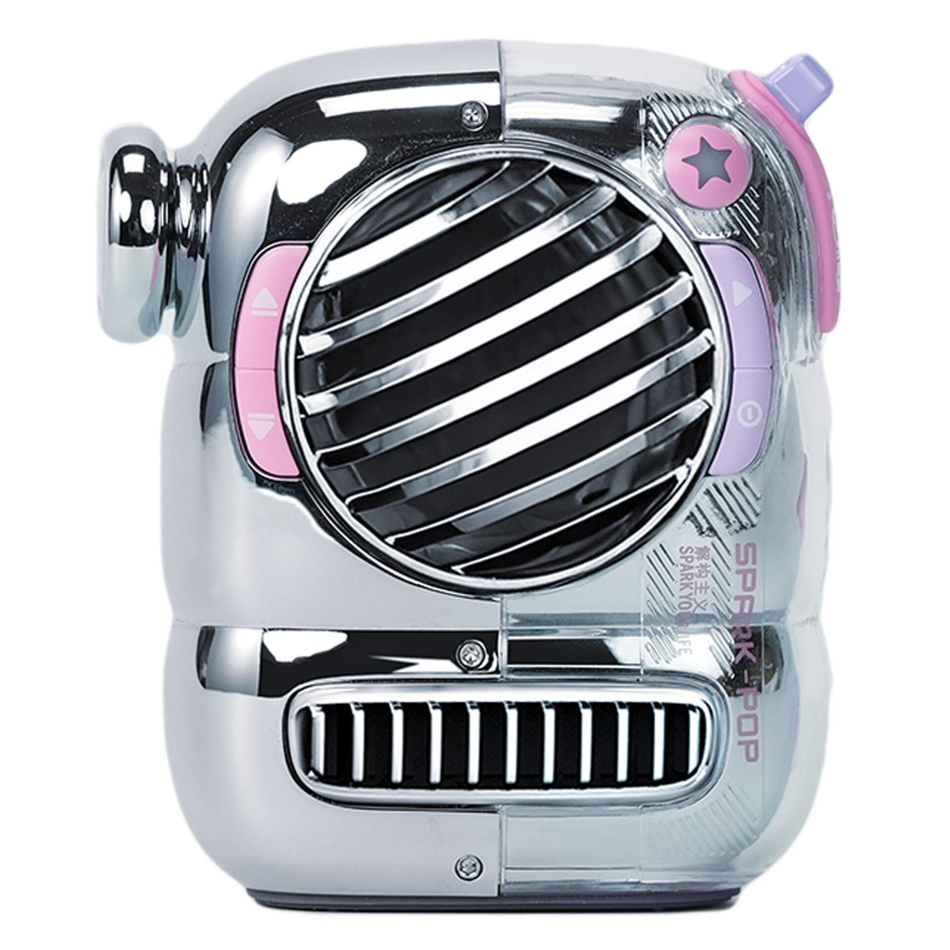 Divoom Spark Pop Bluetooth Hoparlör Pembe