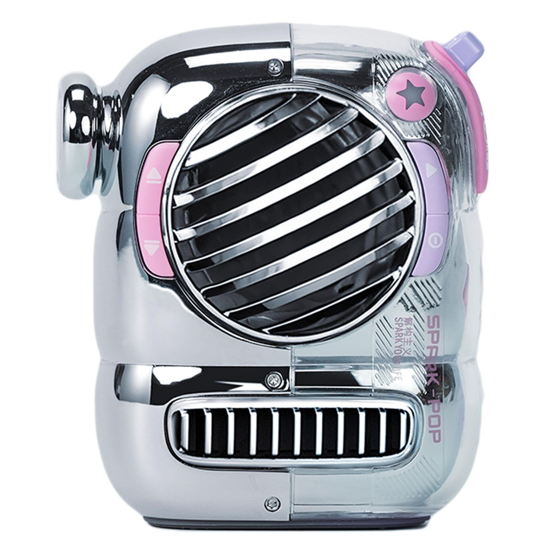 Divoom Spark Pop Bluetooth Hoparlör Pembe