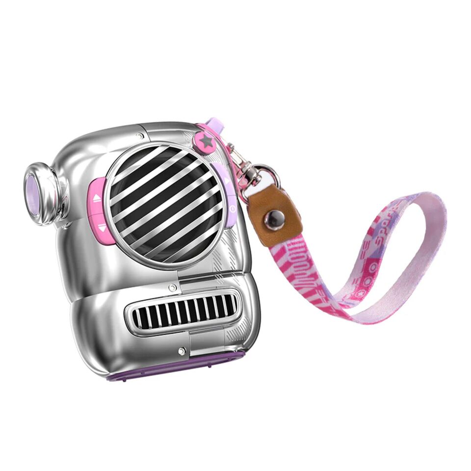 Divoom Spark Pop Bluetooth Hoparlör Pembe