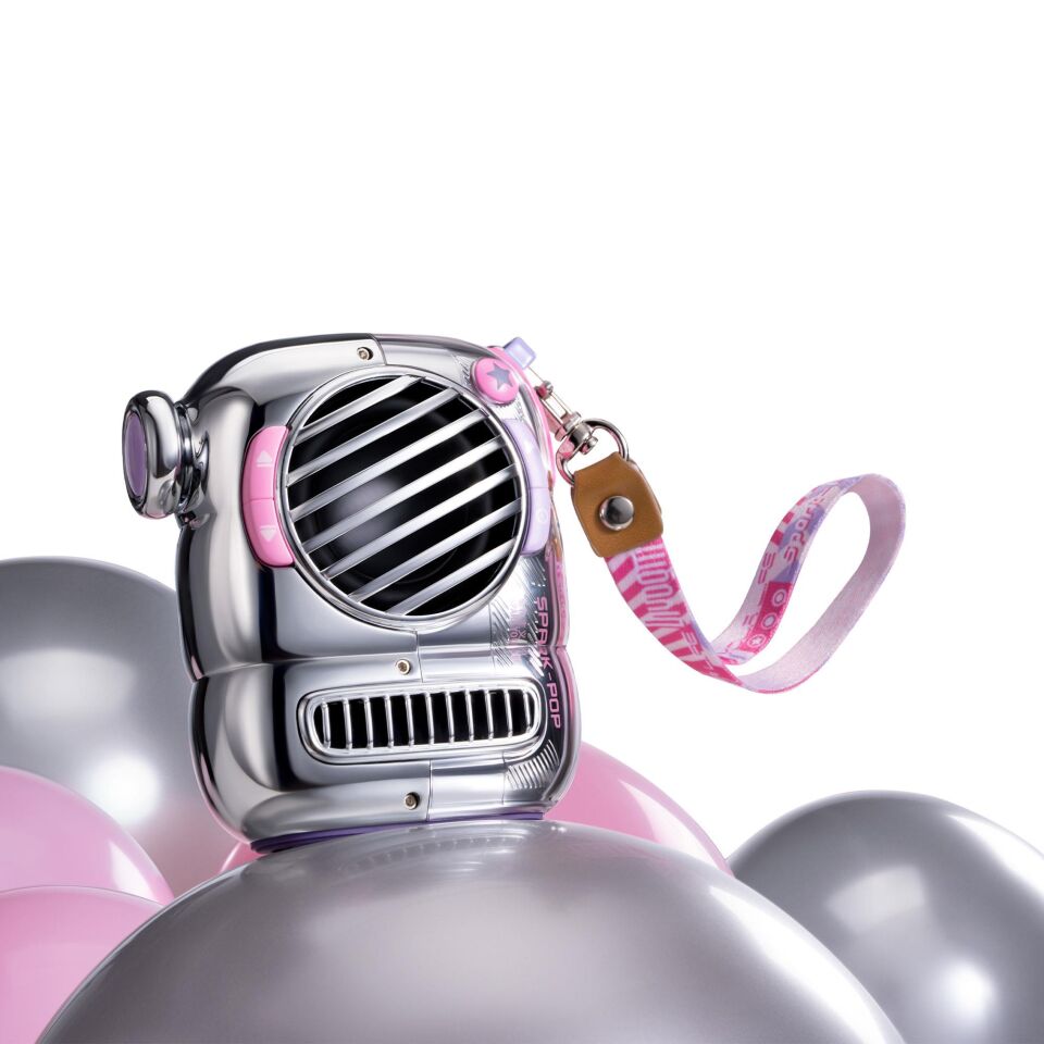 Divoom Spark Pop Bluetooth Hoparlör Pembe