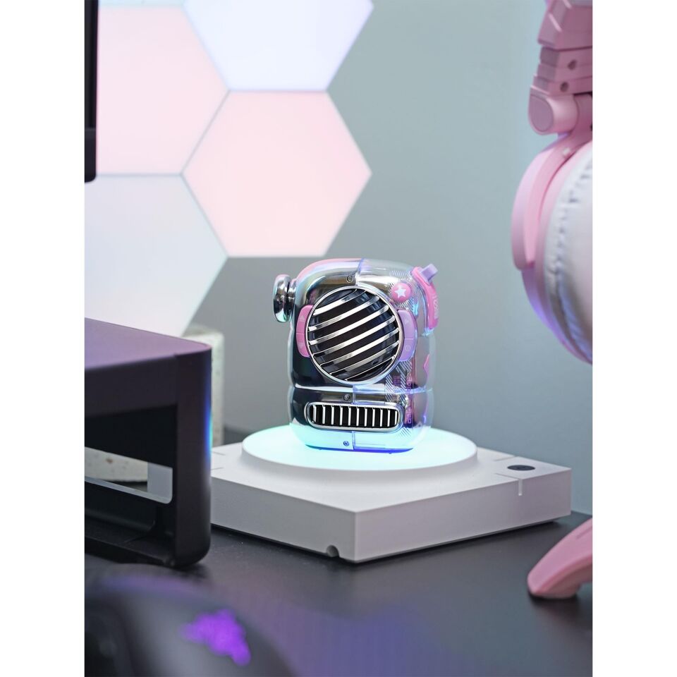 Divoom Spark Pop Bluetooth Hoparlör Pembe