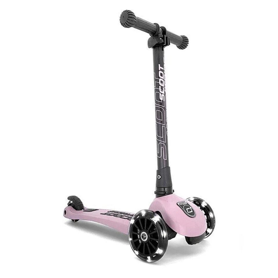 Scoot And Ride Highwaykick 3 Led Tekerlekli Çocuk Scooter Pembe