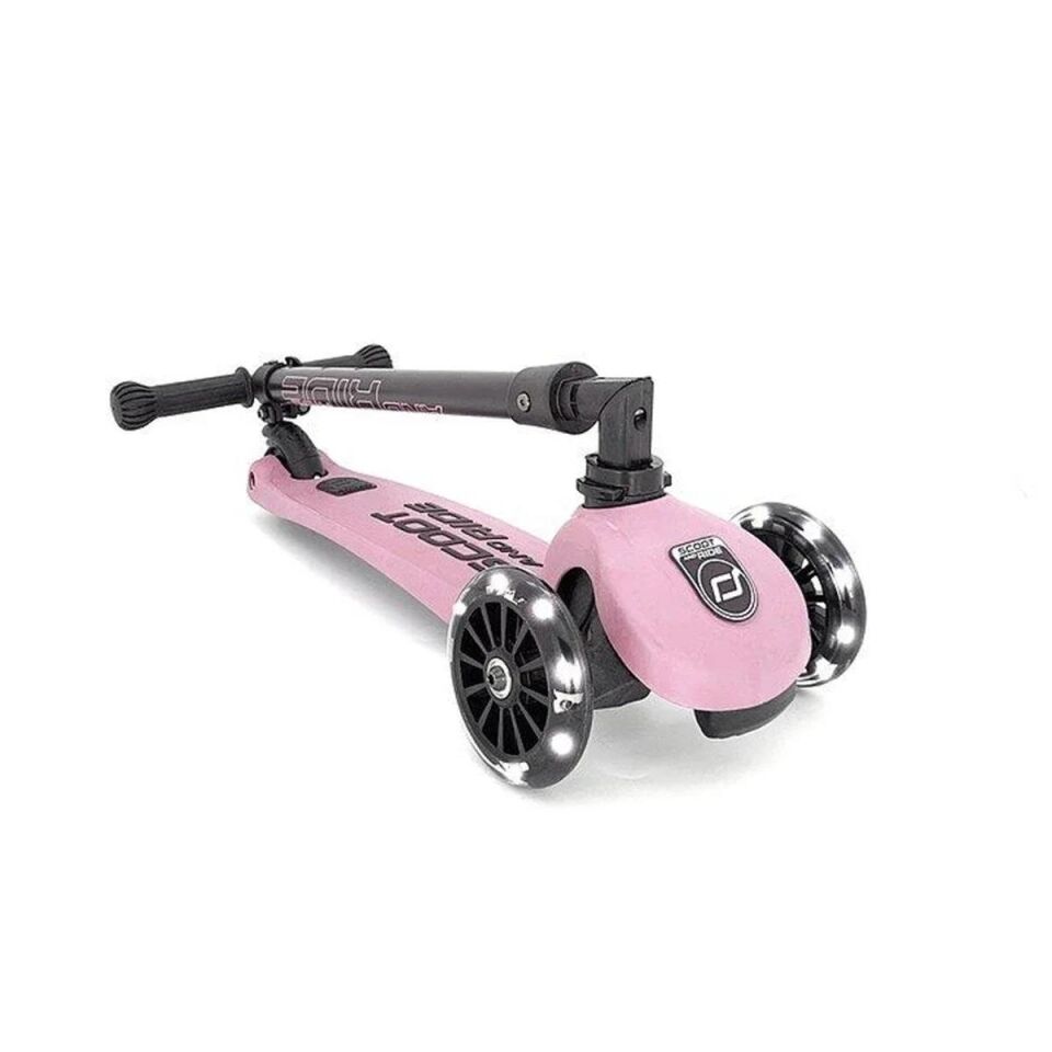 Scoot And Ride Highwaykick 3 Led Tekerlekli Çocuk Scooter Pembe