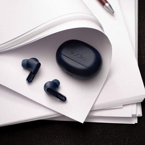 Sudio N3 Pro Kulakiçi  True Wireless Earbuds ANC Mavi