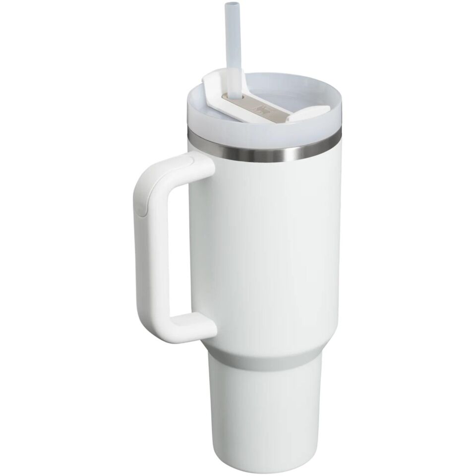 Stanley Quencher Pipetli Termos Bardak 1.18 Lt Beyaz