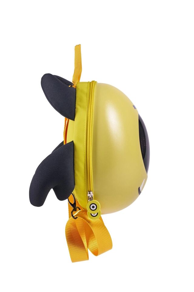 Zampago LED Ekranlı Sevimli Canavar Çocuk Sırt Çantası - sarı