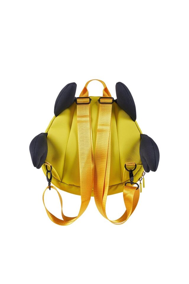 Zampago LED Ekranlı Sevimli Canavar Çocuk Sırt Çantası - sarı