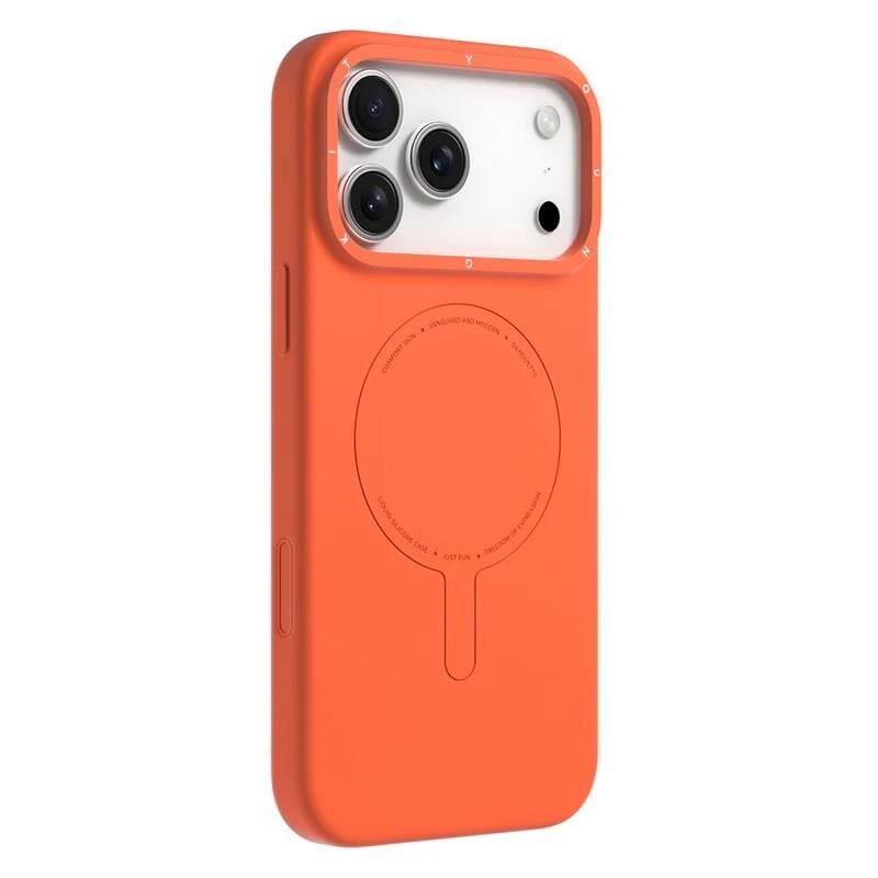 Youngkit iPhone 17 Pro  MagSafe Şarj Özellikli Youngkit Morandi Serisi Kılıf Mor2