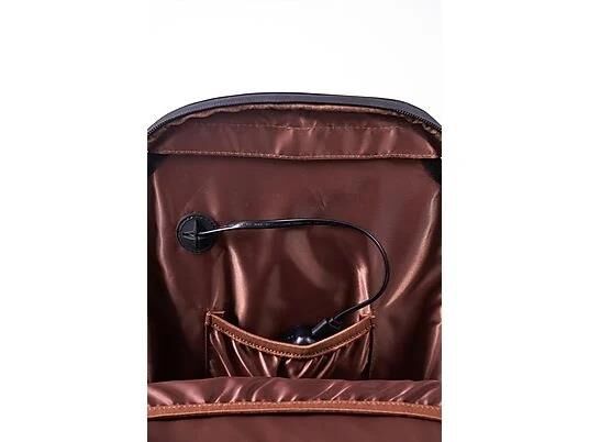 Zampago LED Ekranlı Bluetooth Kontrollü Işıklı Dijital Ekran Akıllı Sırt Çantası - Siyah