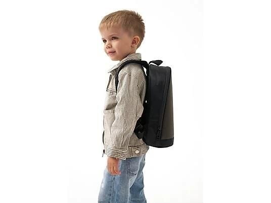 Zampago LED Ekranlı Bluetooth Kontrollü Işıklı Dijital Ekran Akıllı Sırt Çantası - Siyah