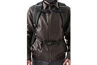 Zampago  LED SE Göz Maskeli Sert Kasa, USB Şarj Girişli Akıllı Sırt Çantası - Siyah