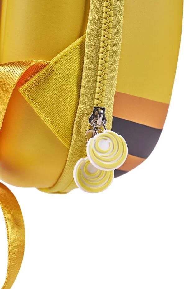 Zampago LED Ekranlı Çocuk Sırt Çantası  Sevimli Hayvan Figürlü Akıllı Çanta - Sarı