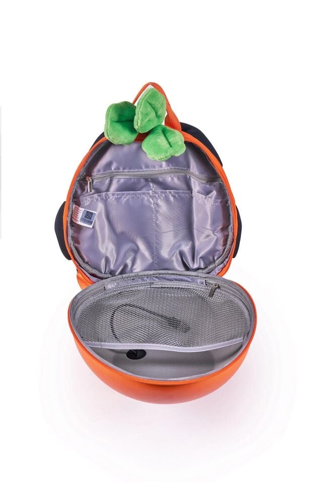 Zampago Carrot  LED Ekranlı Akıllı Sırt Çantası -Tatlı Ejderha - Turuncu