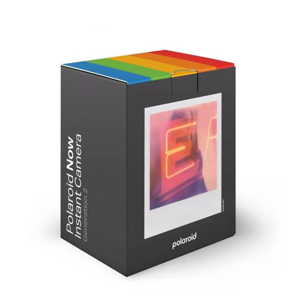 Polaroid Now Generation 2 Instant - Fotoğraf Makinesi - Siyah & Beyaz