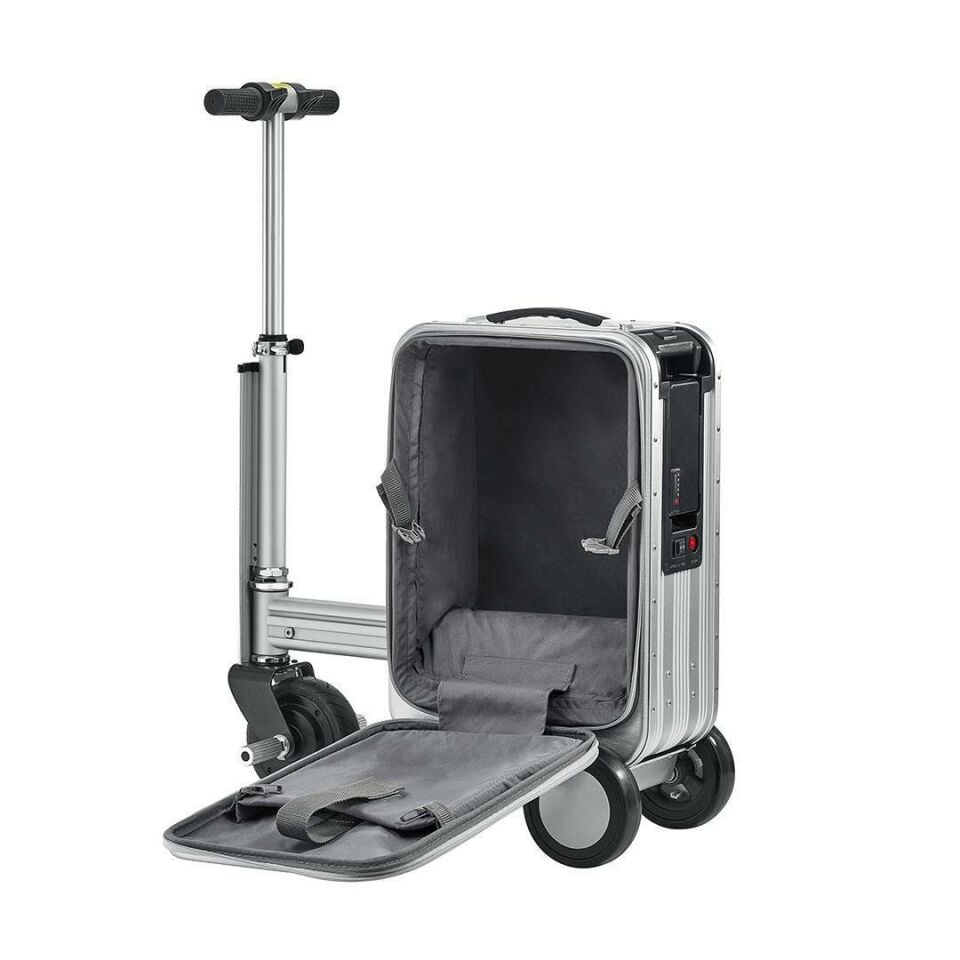 AirWheel SE3S Elektrikli Binilebilir Scooter Valiz Siyah