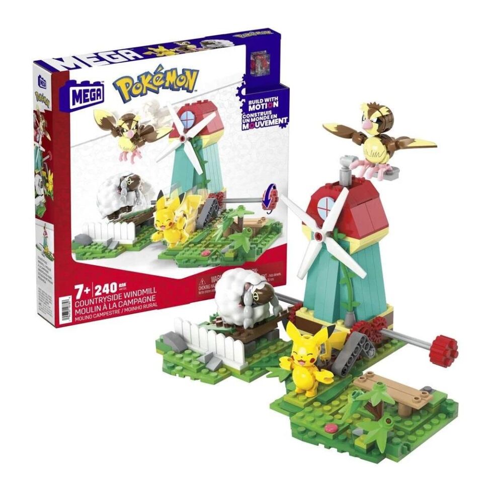 Mega Pokemon Yel Değirmeni Kasabası Seti HKT21