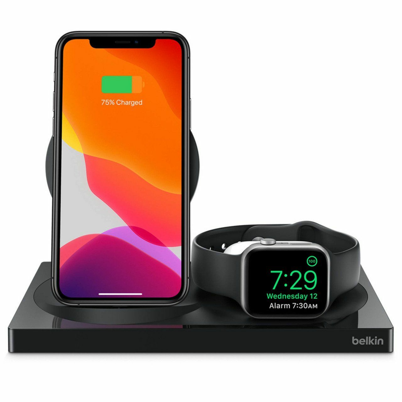 Belkin 3in1 Kablosuz Şarj İstasyonu Siyah