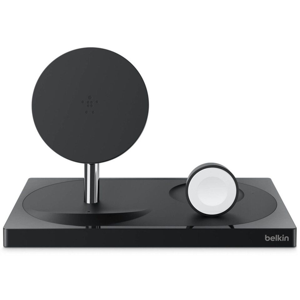 Belkin 3in1 Kablosuz Şarj İstasyonu Siyah