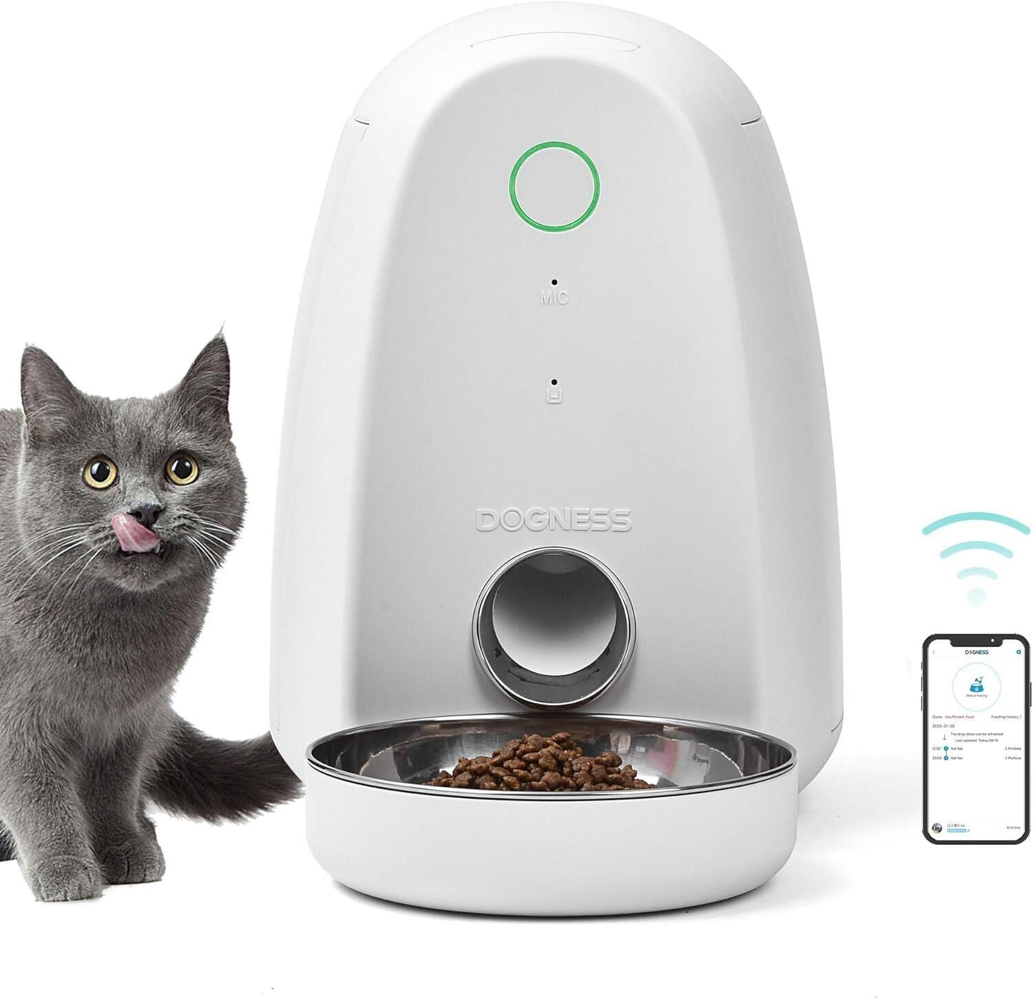 Dogness  Akıllı Mini Mama Kabı Wifi Bağlantılı 2Lt F05