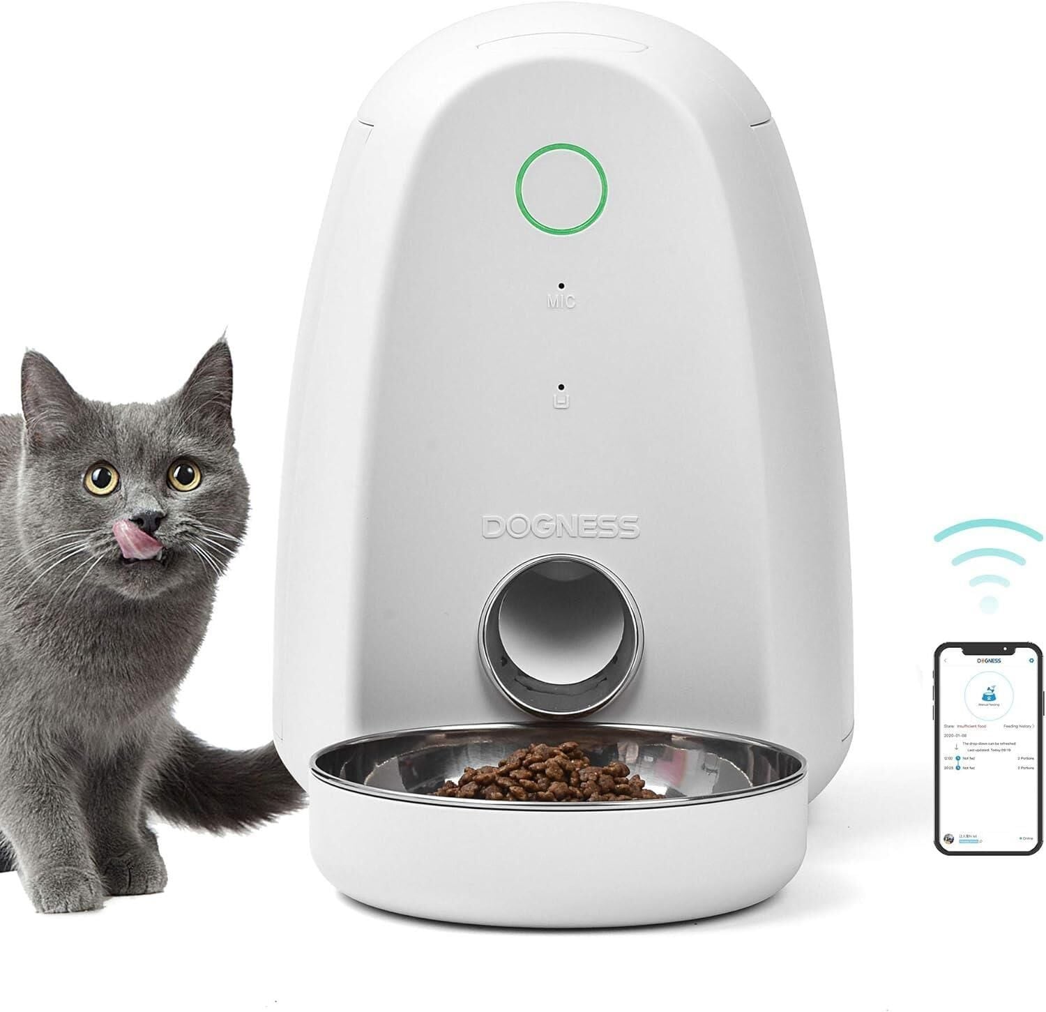 Dogness  Akıllı Mini Mama Kabı Wifi Bağlantılı 2Lt F05