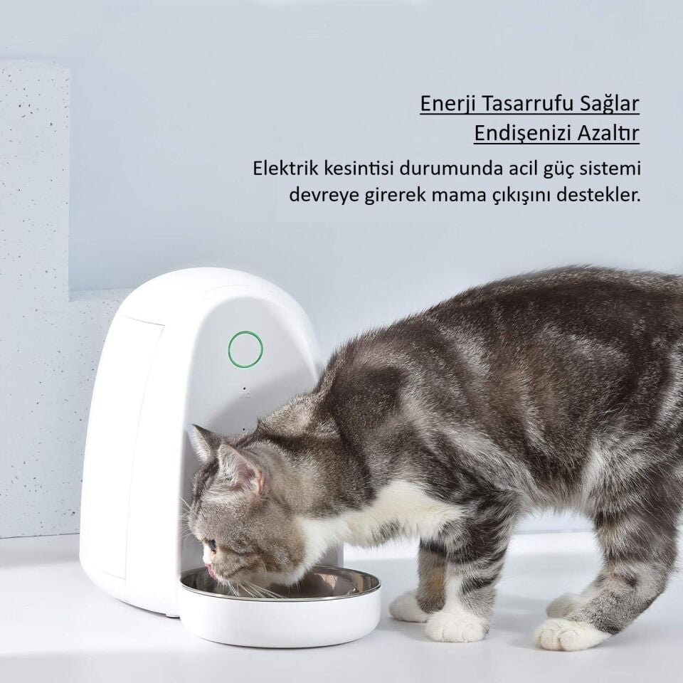 Dogness  Akıllı Mini Mama Kabı Wifi Bağlantılı 2Lt F05