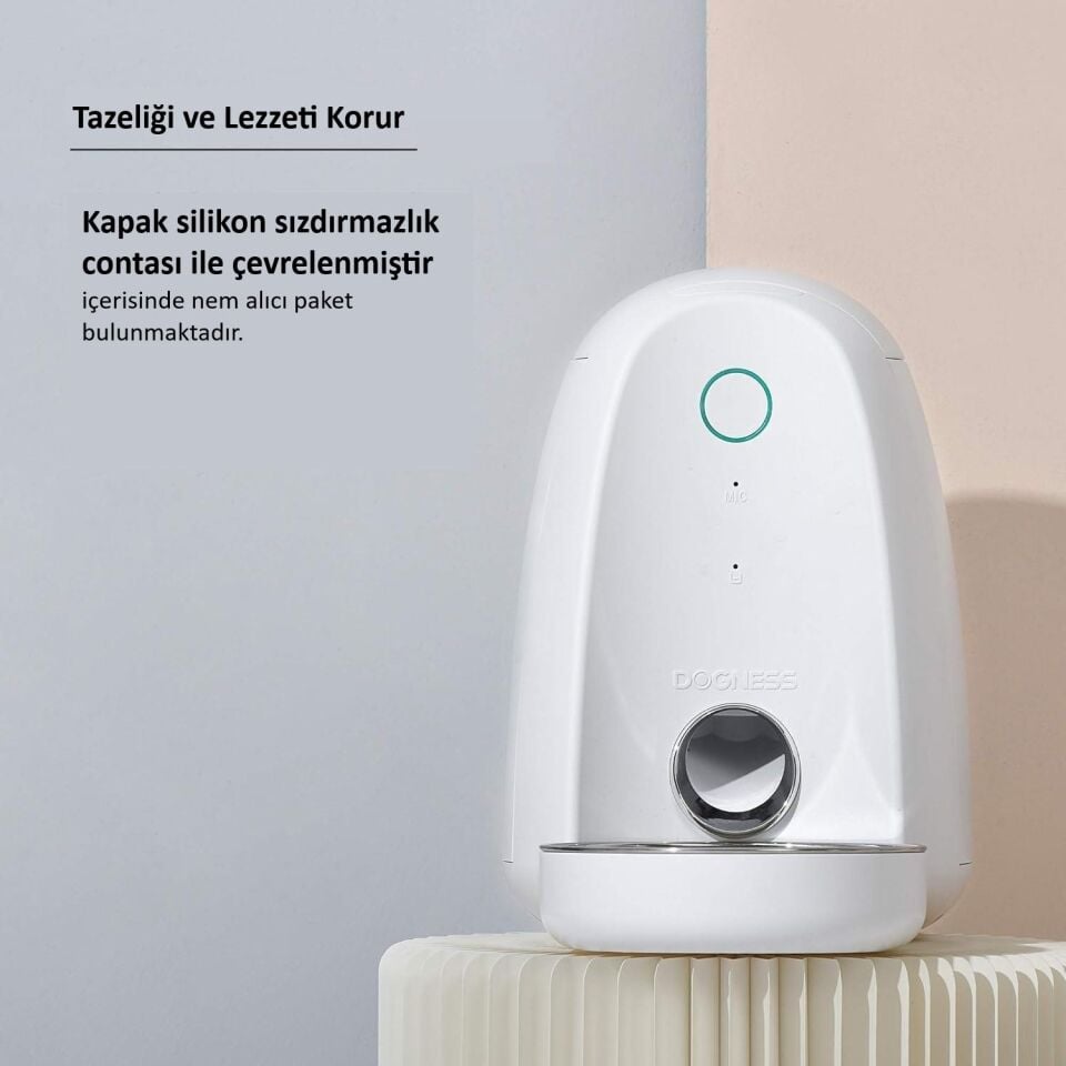 Dogness  Akıllı Mini Mama Kabı Wifi Bağlantılı 2Lt F05