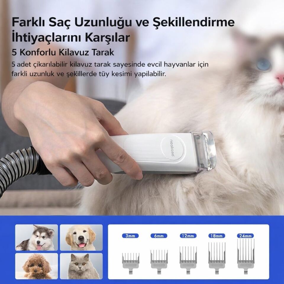 Neakasa P1 Pro Akıllı Köpek Tıraş Makinesi HN0070W