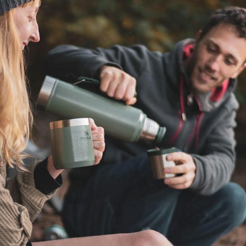 Stanley 0.35 LT Legendary Camp Mug Termos Bardak Yeşil