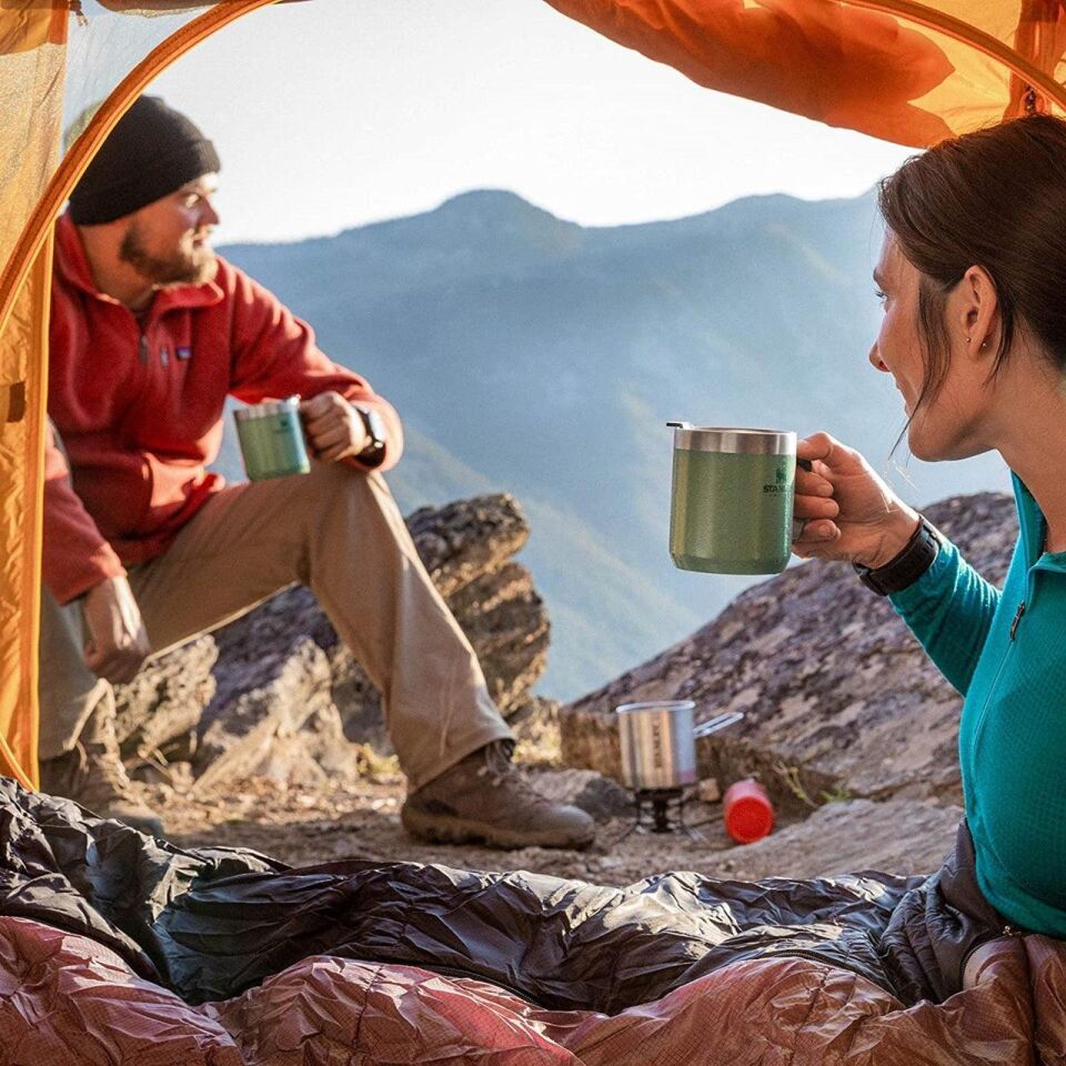 Stanley 0.35 LT Legendary Camp Mug Termos Bardak Yeşil