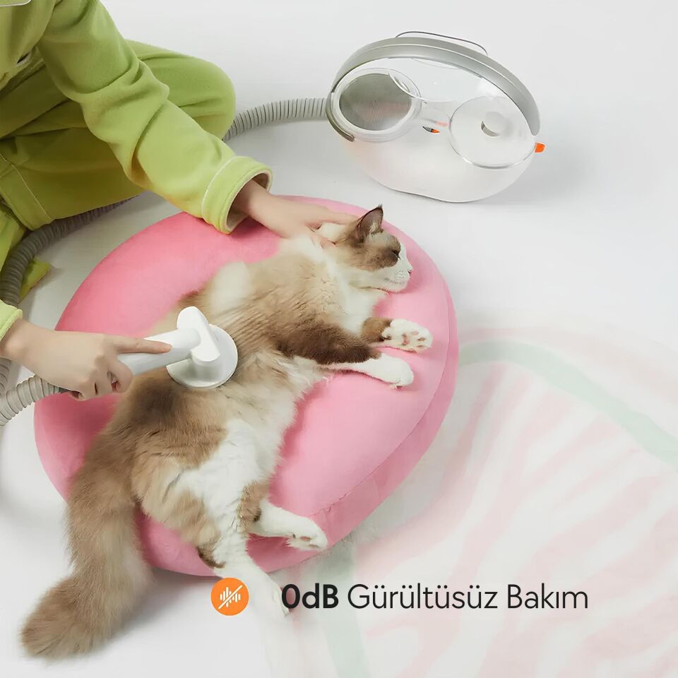 Neakasa Başlıklı  Evcil Hayvan Tıraş Makines 3 Litre Kapasiteli i Beyaz S1 PRO 5