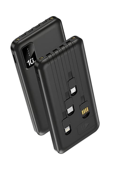 Powerway TX109 10000 mAh Hızlı Şarj Powerbank SİYAH