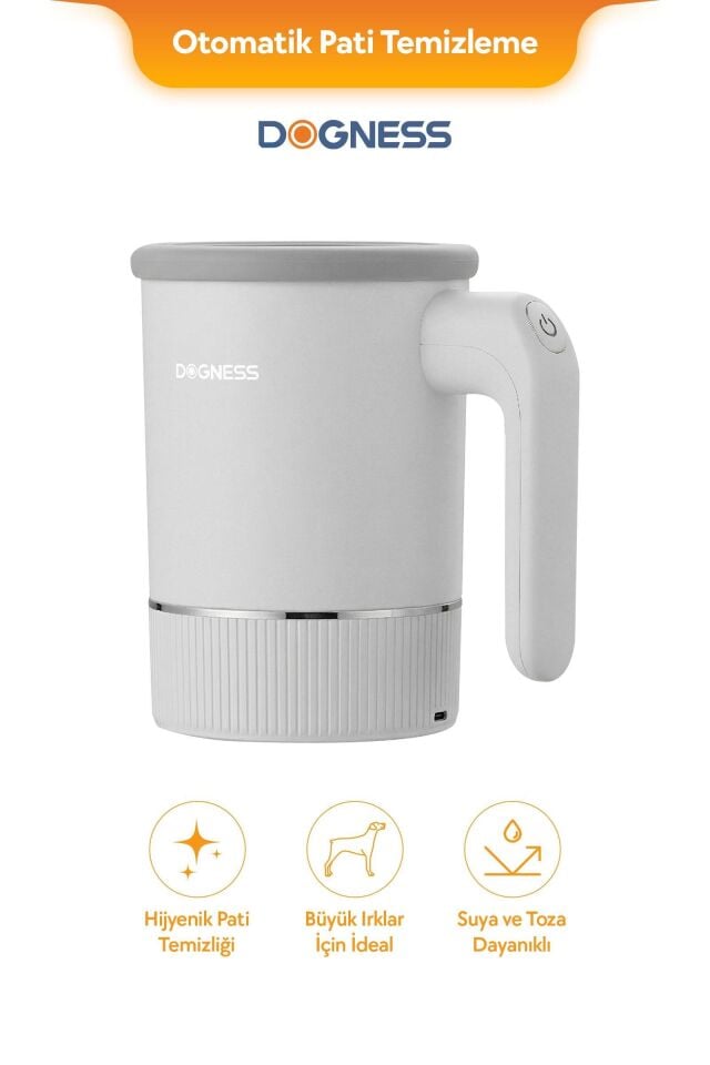 Dogness Kedi & Köpek Otomatik Pati Temizleyici Large 17 x 13 x 19 cm W02