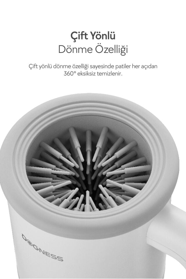 Dogness Kedi & Köpek Otomatik Pati Temizleyici Large 17 x 13 x 19 cm W02