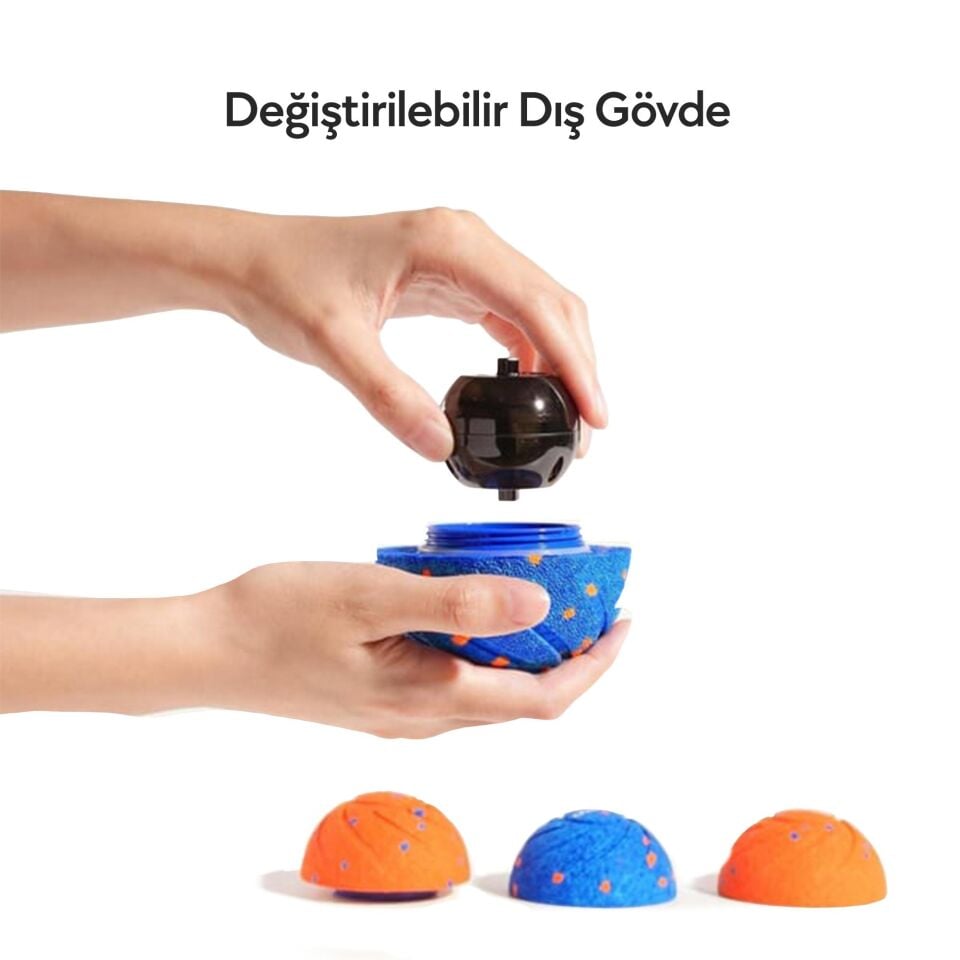 Cheerble Akıllı İnteraktif Köpek Oyuncağı 7 x 7 x 7cm  CWQ01 Mavi