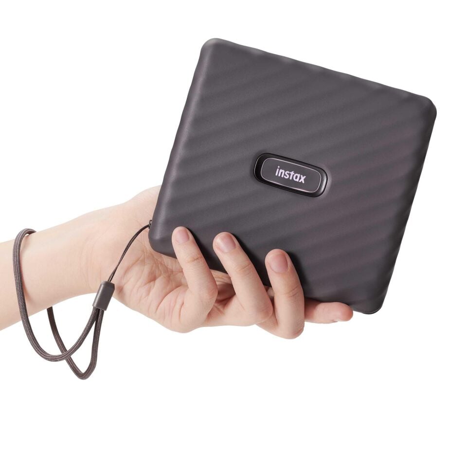İnstax Wide Link Akıllı Telefon Yazıcısı Ve 20'li Film Bundle Box Gri