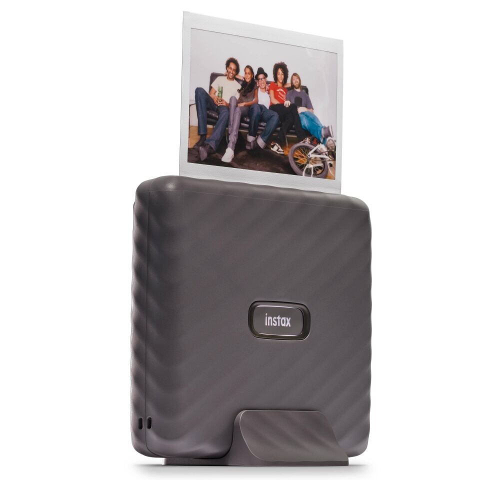 İnstax Wide Link Akıllı Telefon Yazıcısı Ve 20'li Film Bundle Box Gri